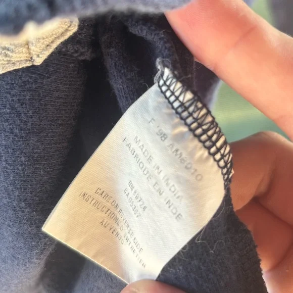 Casual Carhartt Blue Long Sleeve Shirt- XXL - Picture 4 of 5